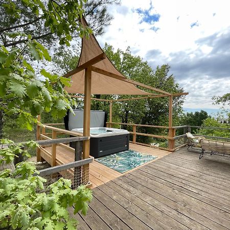 Les Yourtes De Provence Saint-Paulet-de-Caisson Ngoại thất bức ảnh