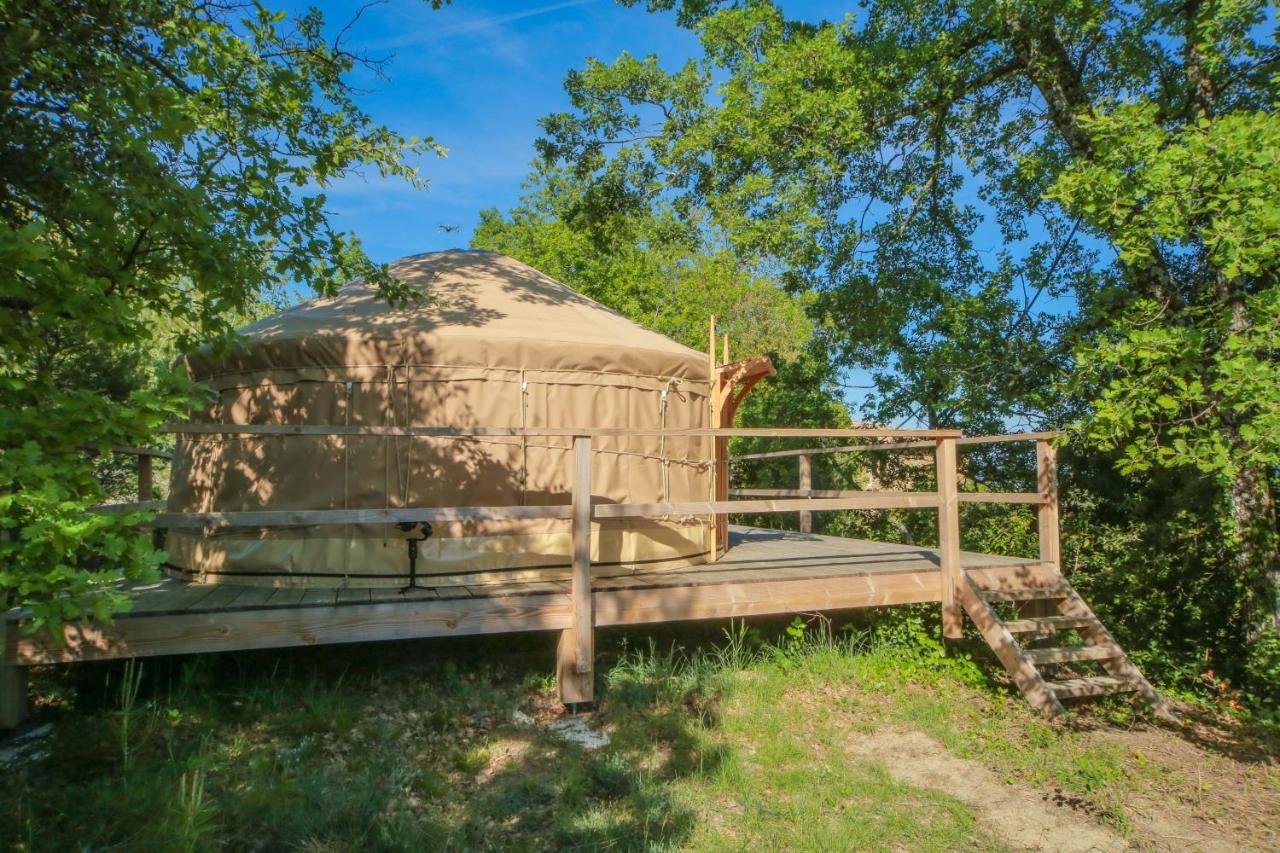 Les Yourtes De Provence Saint-Paulet-de-Caisson Ngoại thất bức ảnh